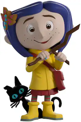 Youtooz - Coraline Vinyl Figure - COLLECTIBLES - Multicolor