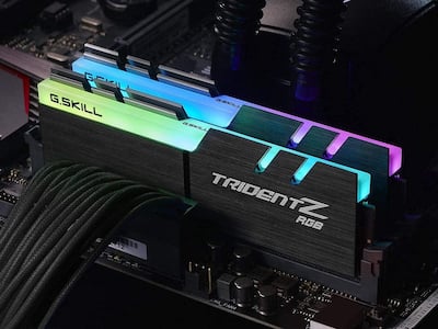 G.SKILL Trident Z RGB 16GB (2x8GB) DDR4 3600MHz AMD RAM Black G.SKILL Trident Z RGB 16GB (2x8GB) DDR4 3600MHz AMD RAM Black