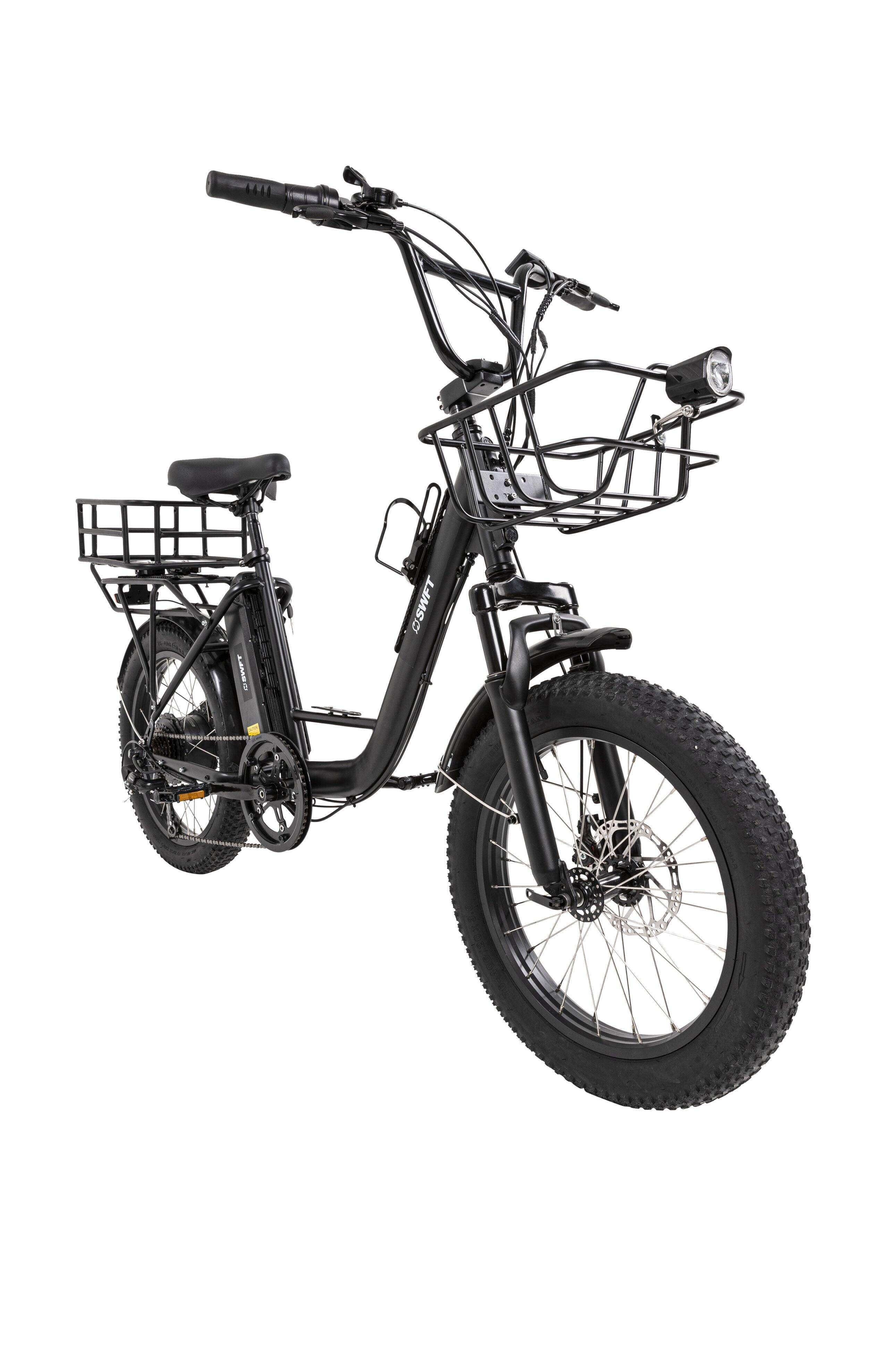 Alt View 11. SWFT - V.X E-Bike w/ 37mi Max Operating Range & 20 mph Max Speed - Black.