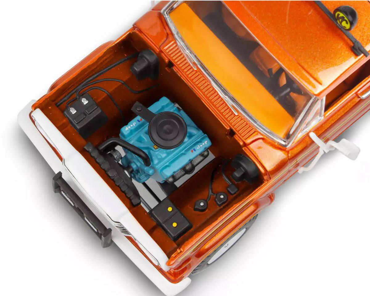 Alt View 4. Revell - Level 4 Model Kit 1979 Jeep J-10 Pickup Truck with Camper Top 1/24 Scale Model by Revell.