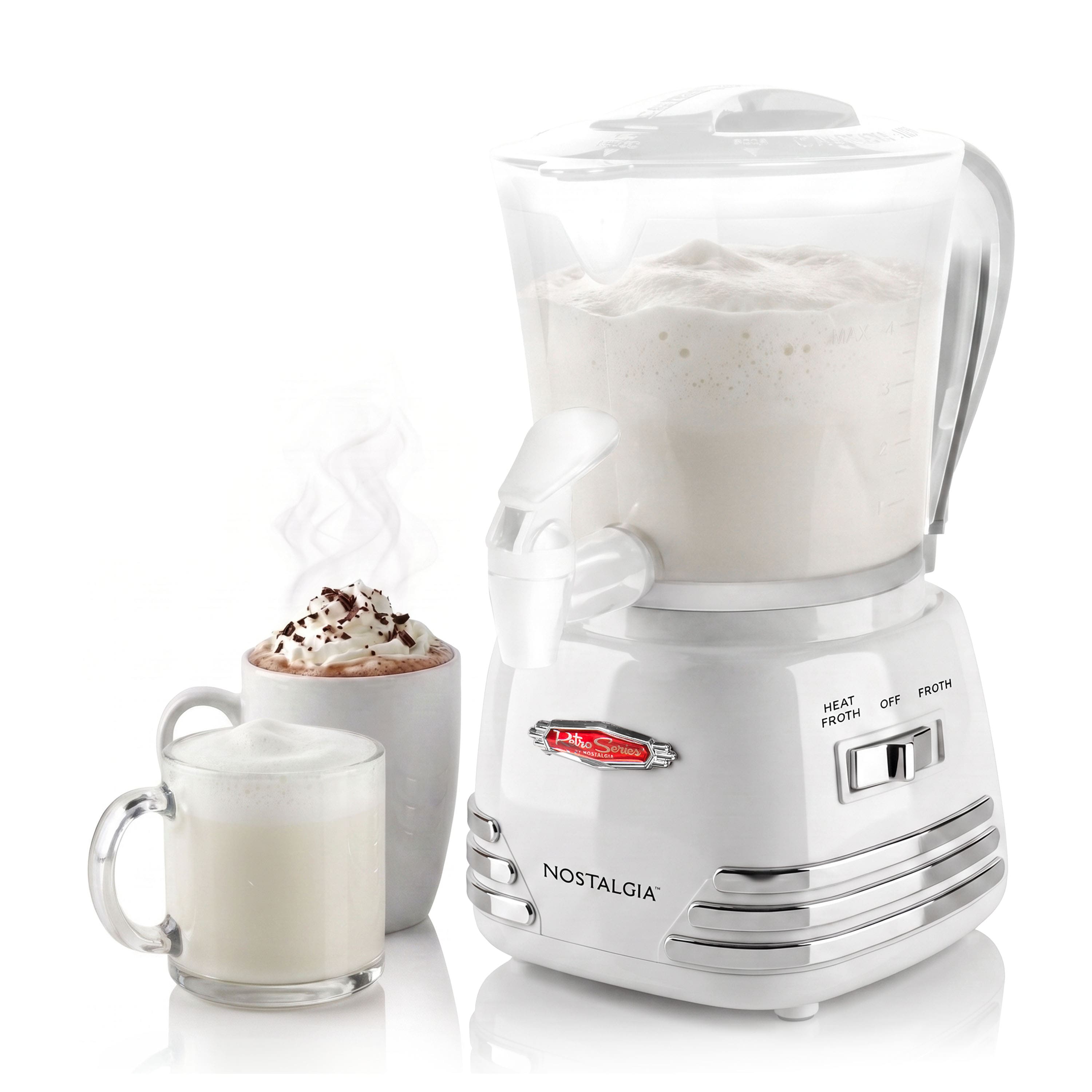 Nostalgia - Retro Hot Chocolate Maker - White