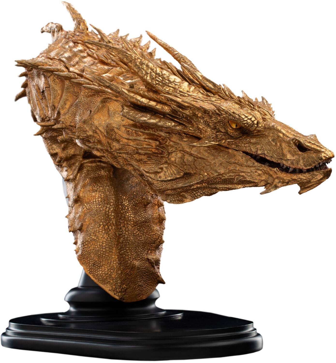 Alt View 3. Weta Workshop - Weta Workshop - The Hobbit Trilogy - Smaug the Golden Limited Golden Bust Edition   - COLLECTIBLES - Multicolor.