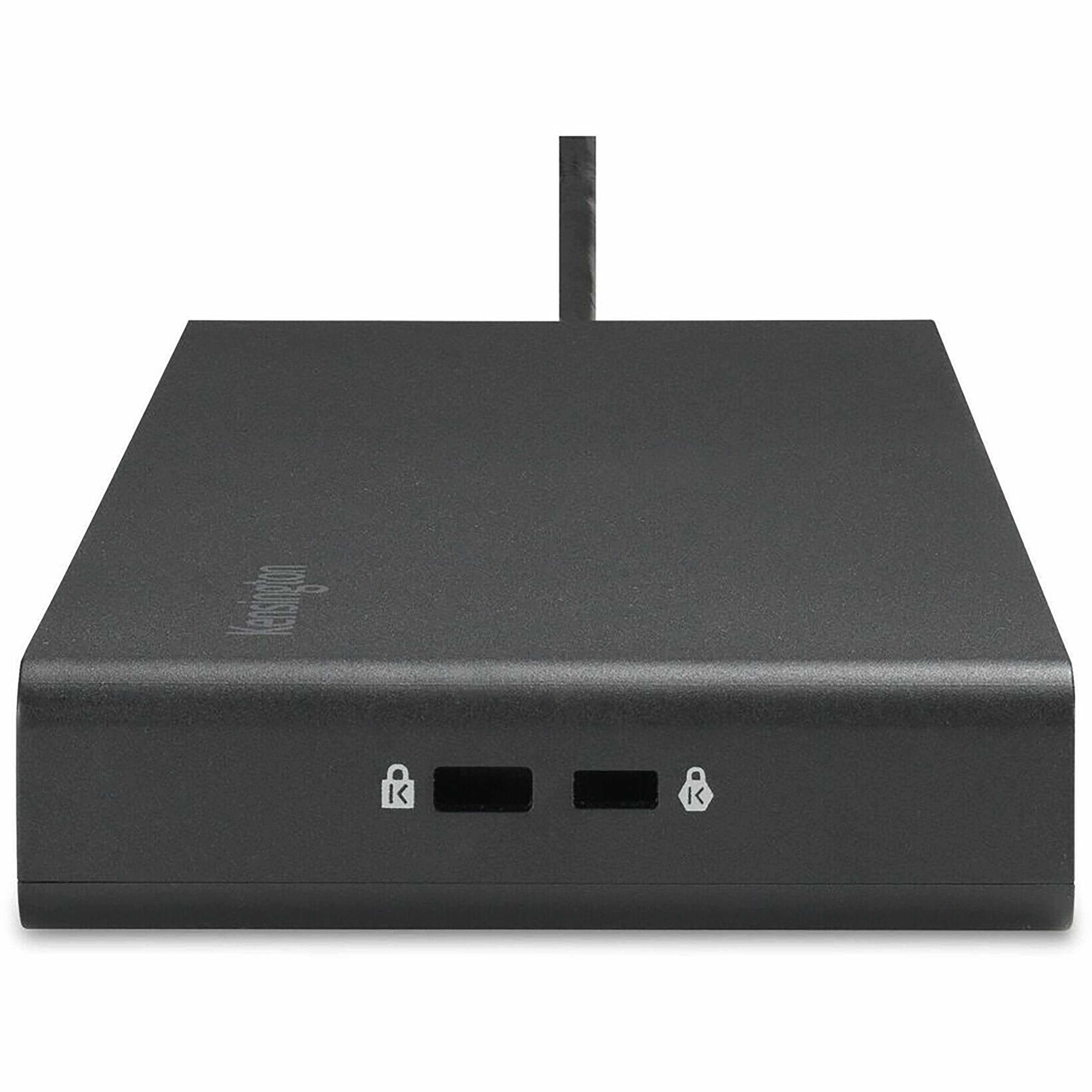 Alt View 13. Kensington - SD4842P-EQ USB-C Triple Video Driverless Docking Station - Black.