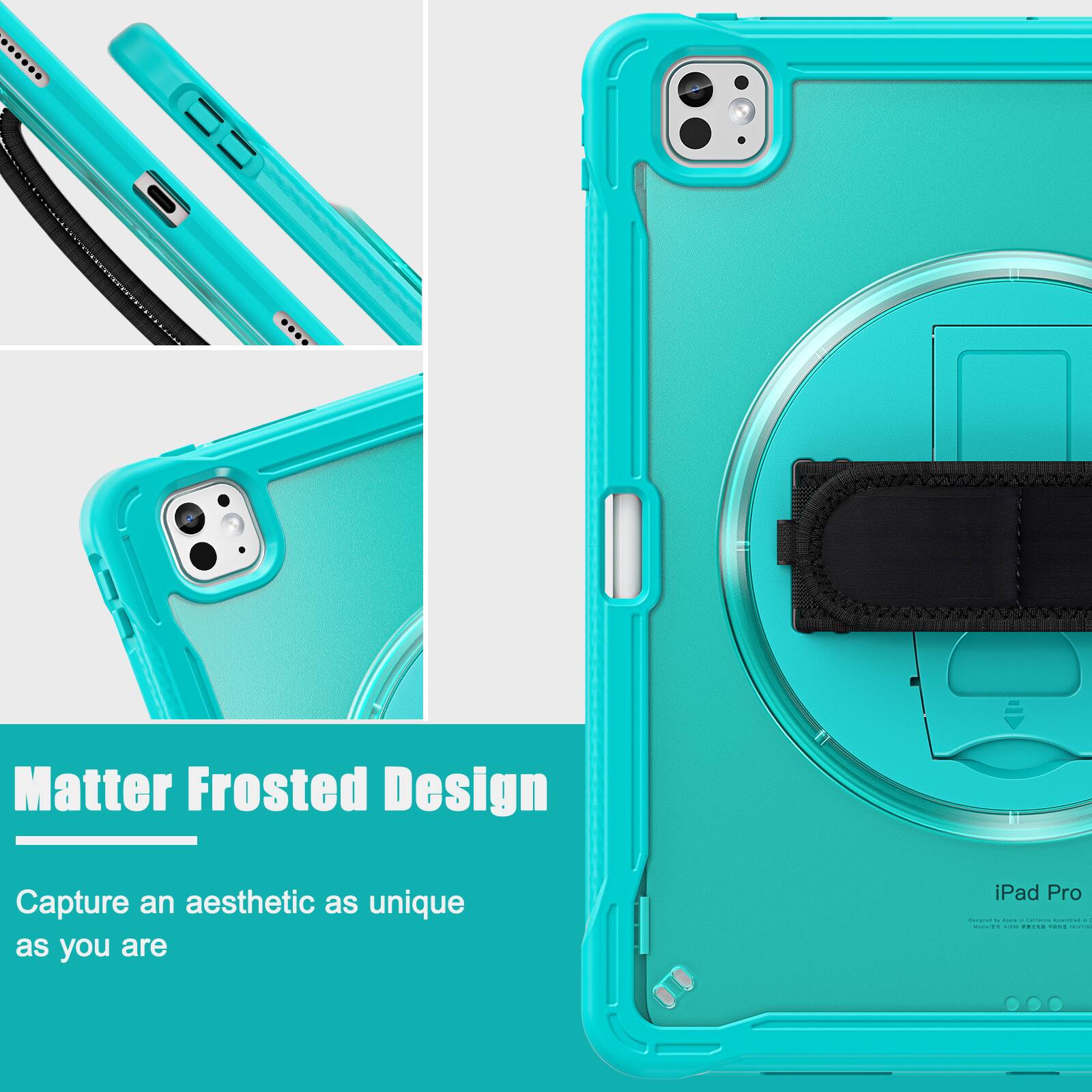 Matter Frosted Design  
Capture an aesthetic as unique as you are  
iPad Pro