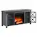 Alt View Zoom 15. Camden&Wells - Colton Log Fireplace TV Stand for Most TVs up to 55" - Charcoal Gray.