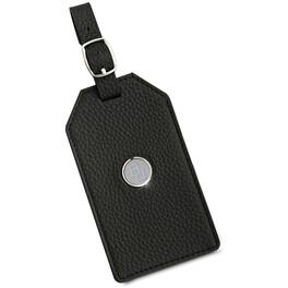 Jardine - Baylor Bears Leather Luggage Tag - Black
