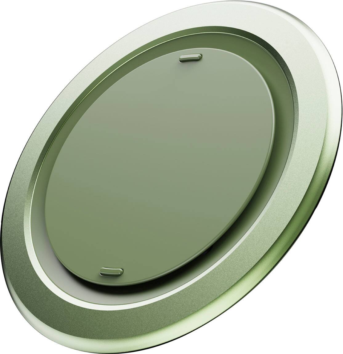 Angle. OhSnap - Snap Magnetic UltraThin Universal Phone Grip and Stand with MagSafe Charge- Thru for Apple iPhones/Universal - Gator Fade.