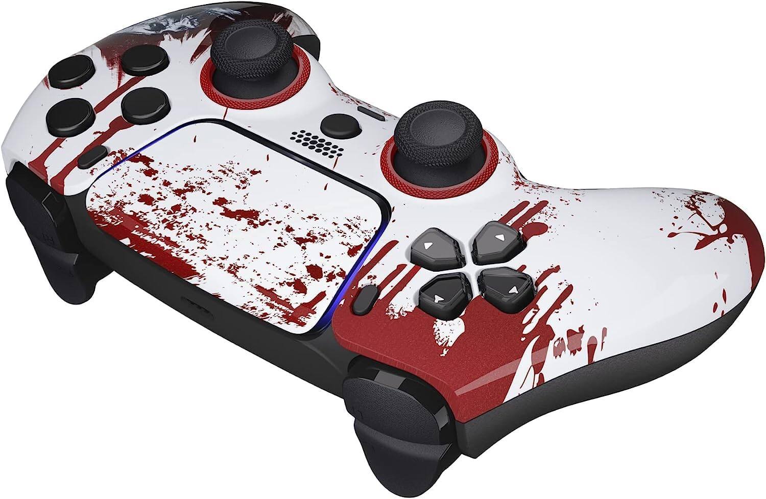 Back. Custom Controllerzz - Custom Wireless Controller for PS5 - Bloody Zombie.