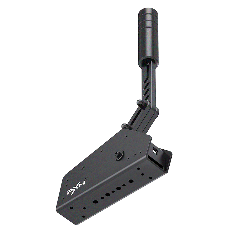 Angle. PXN - PXN HB S USB Sim Racing Handbrake Lever w/ Clamp for PC - Black.