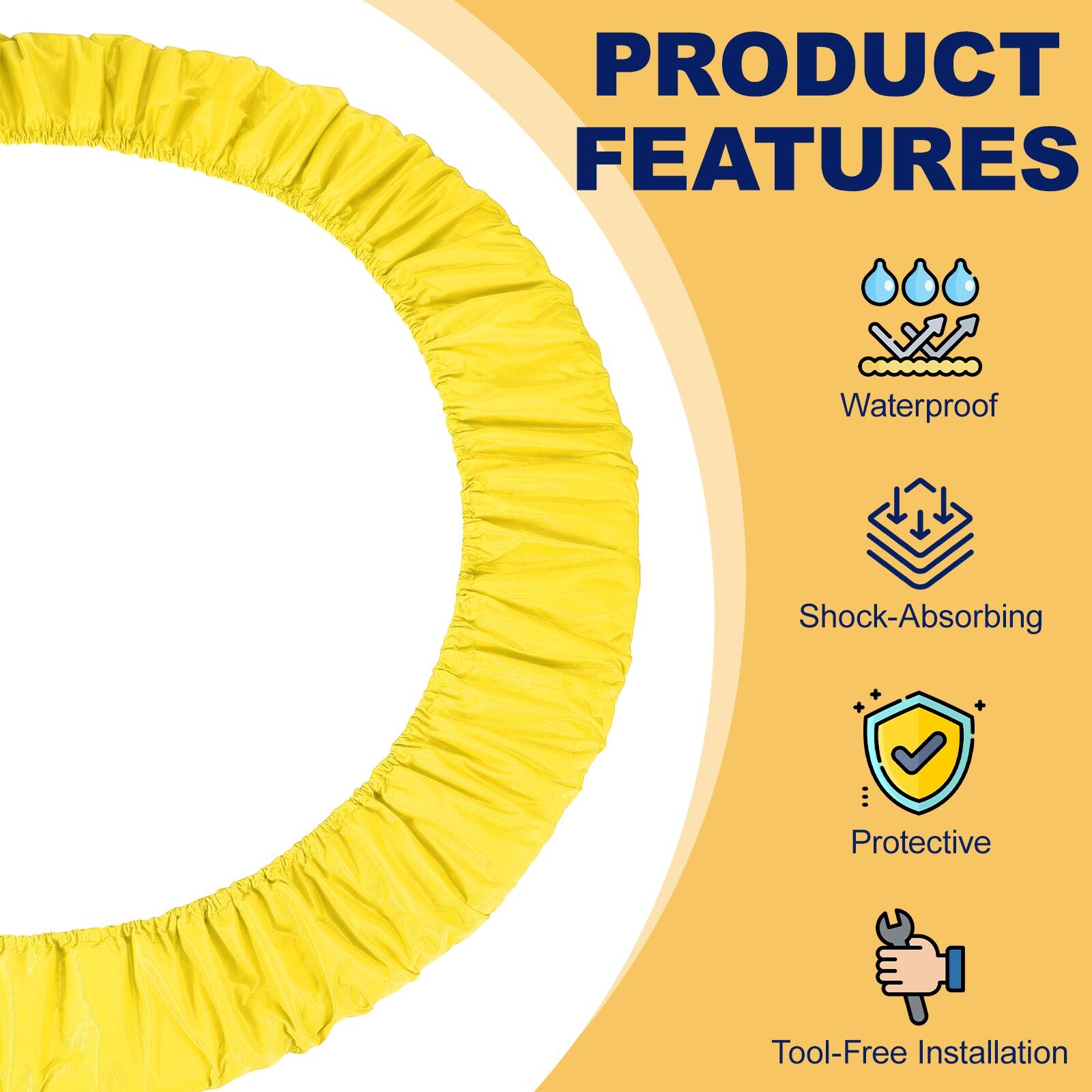 PRODUCT FEATURES  
- Waterproof  
- Shock-Absorbing  
- Protective  
- Tool-Free Installation