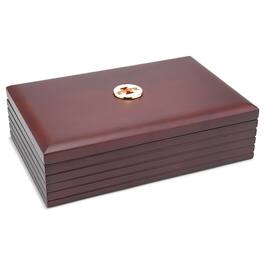 Jardine - Iowa State Cyclones 6'' x 9'' Rosewood Desk Box - Brown
