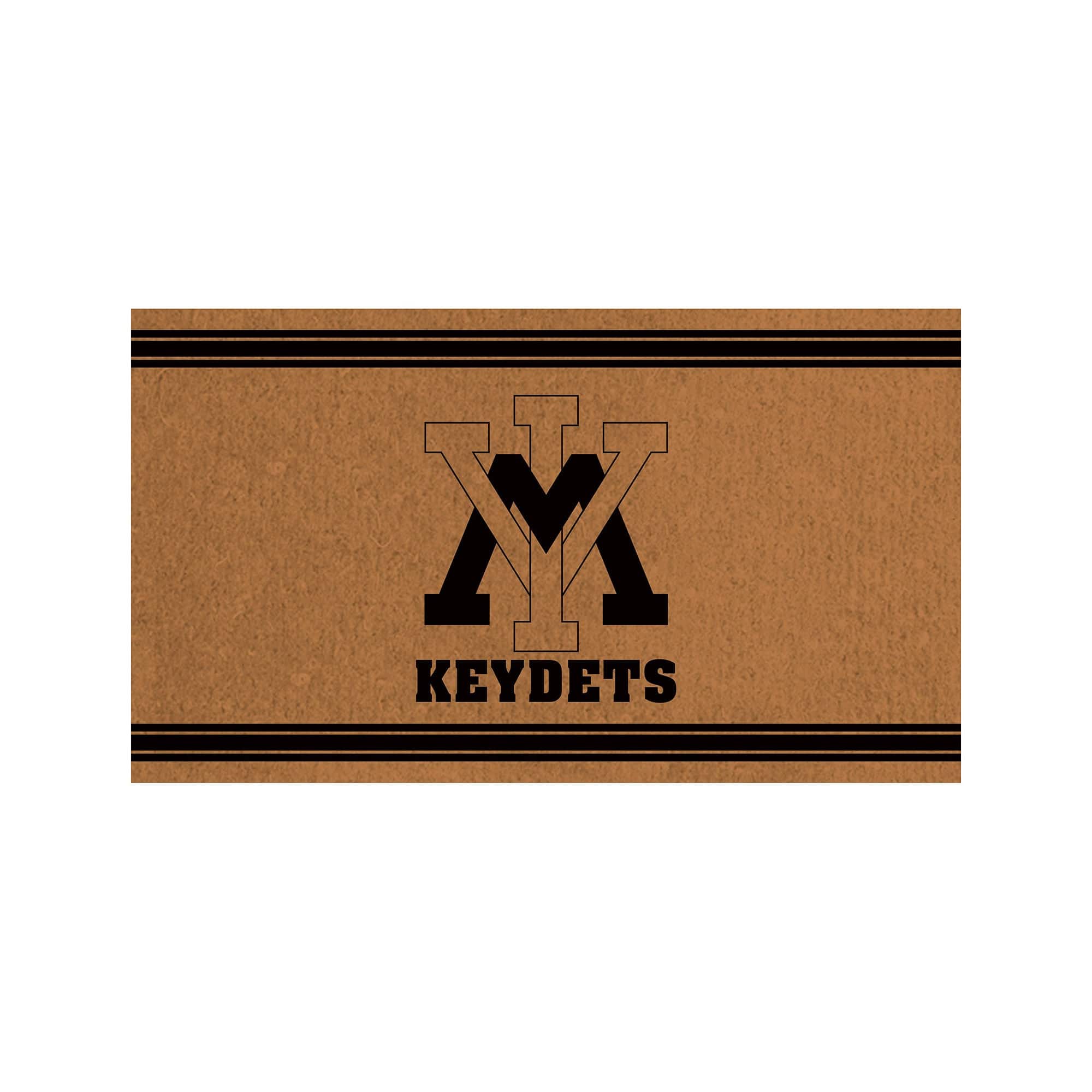 Evergreen Enterprises - Virginia Military Institute Keydets 28" x 16" Primary Logo Outdoor Coir Entryway Mat - Multicolor