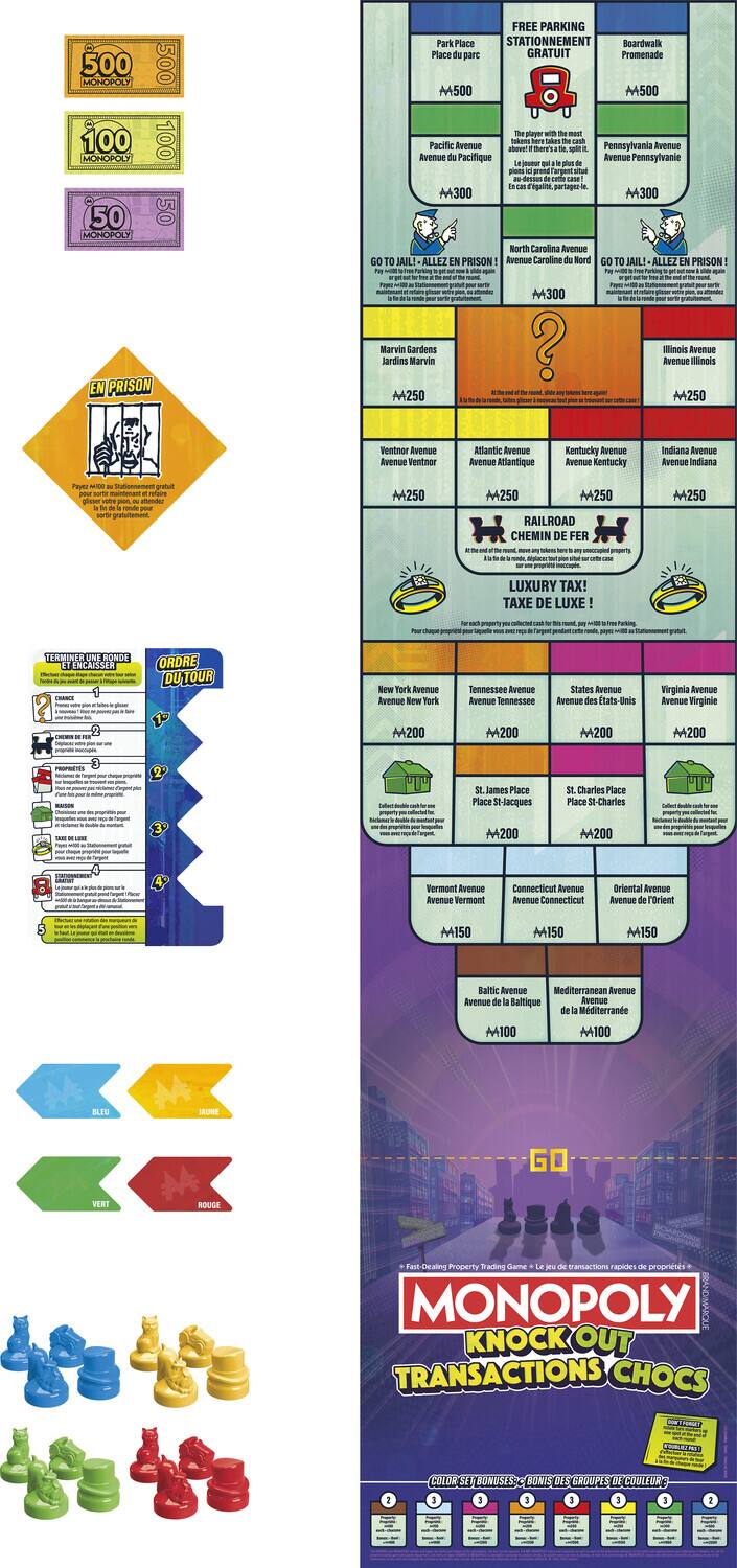 500 MONOPOLY, 100 MONOPOLY, 50 MONOPOLY, 500, 100, 50, FREE PARKING, STATIONNEMENT, Boardwalk, Place part, GRATUIT, Promenade, M500, M500, Der masi, taker, Pacific Avenue, abovet, Pennsylvania Avenue, Avenue Pacifique, Avenue Pennsylvanie, - plus pa pron wtad, Fegali, M300, M300, North Carollna, Ruenue, GO TO JAIL!, ALLEZ EN PRISON, Awenue Caralline, Nurd, GO TO JAIL!, ALLEZ PRISON EN PRISON, Marvin Gardens, lardin, Marvin, AA250, AA300, Mlinois, Arenue Avenue, Ilinois, A250, ventnor avenue, Ruenue Ventnor, Atlantic Avenue, Avenue Atlantique, Kentucky Avenue, Avenue Kentucky, Indiana Avenue, Rvenue Indiana, nayer, - gatut, - nt, - v, A250, M250, M250, RAILROAD, CHEMIN DE FER, A250, LUXURY TAX!, TAXE DE LUXE, TERMINE UNI, CONDE ENCAISSER, ORDRE DUTOUR, Sew Tork, Rvenue Avenue, Sew York, Tennessee Avenue, Avenue Tennessee, States nvenue Avenue des Virginia, Avenue Avenue Vieginie, A200, A200, A200, A200, 3 James Place, Place $1-lacques, Charles Place, Place 5t-Charles, M200, M200, Vermont Avenue, Avenue V