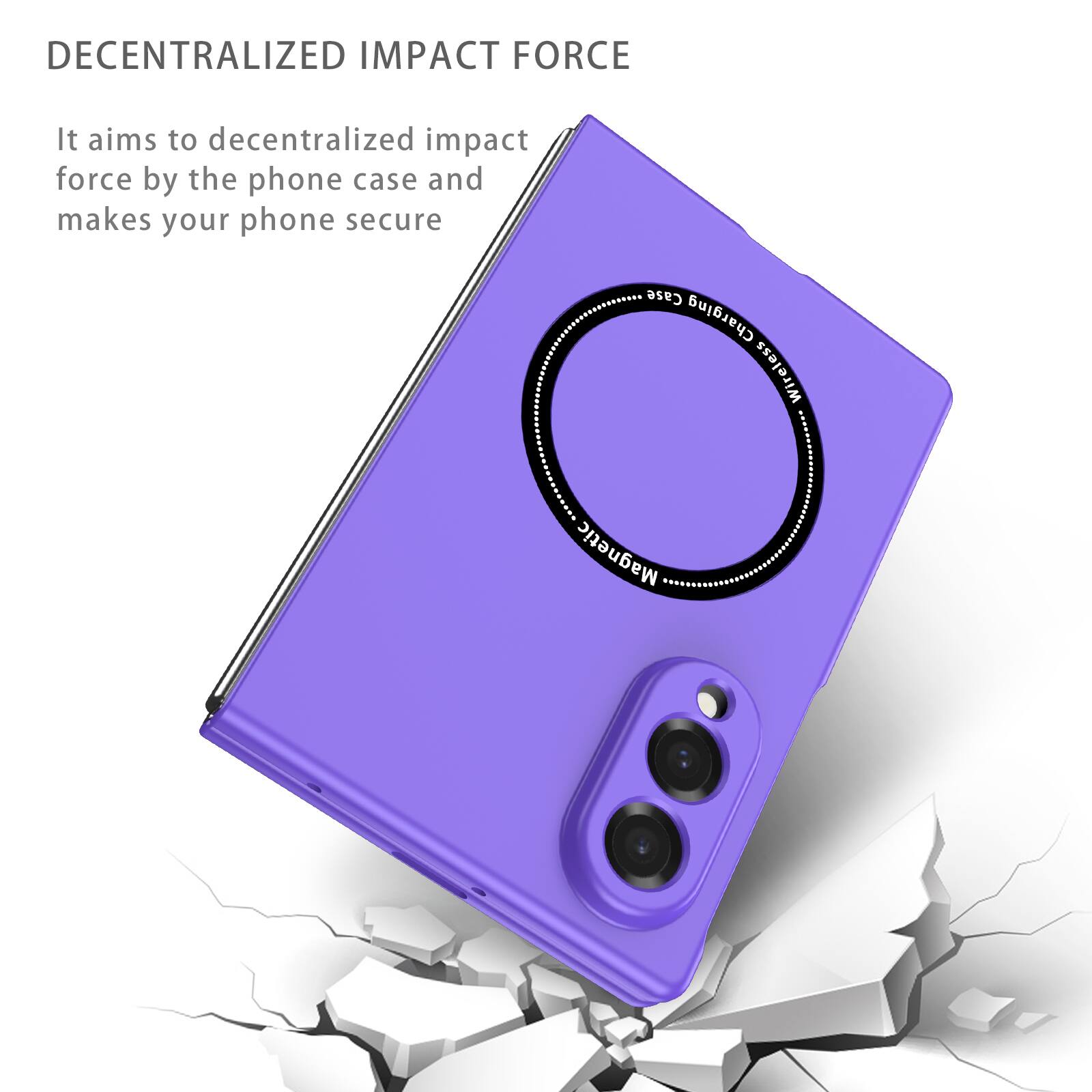 DECENTRALIZED IMPACT FORCE

It aims to decentralized impact force by the phone case and makes your phone secure

Case Charging Wireless Magnetic