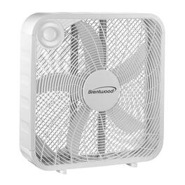 Kool Zone - 20" Box Fan - White