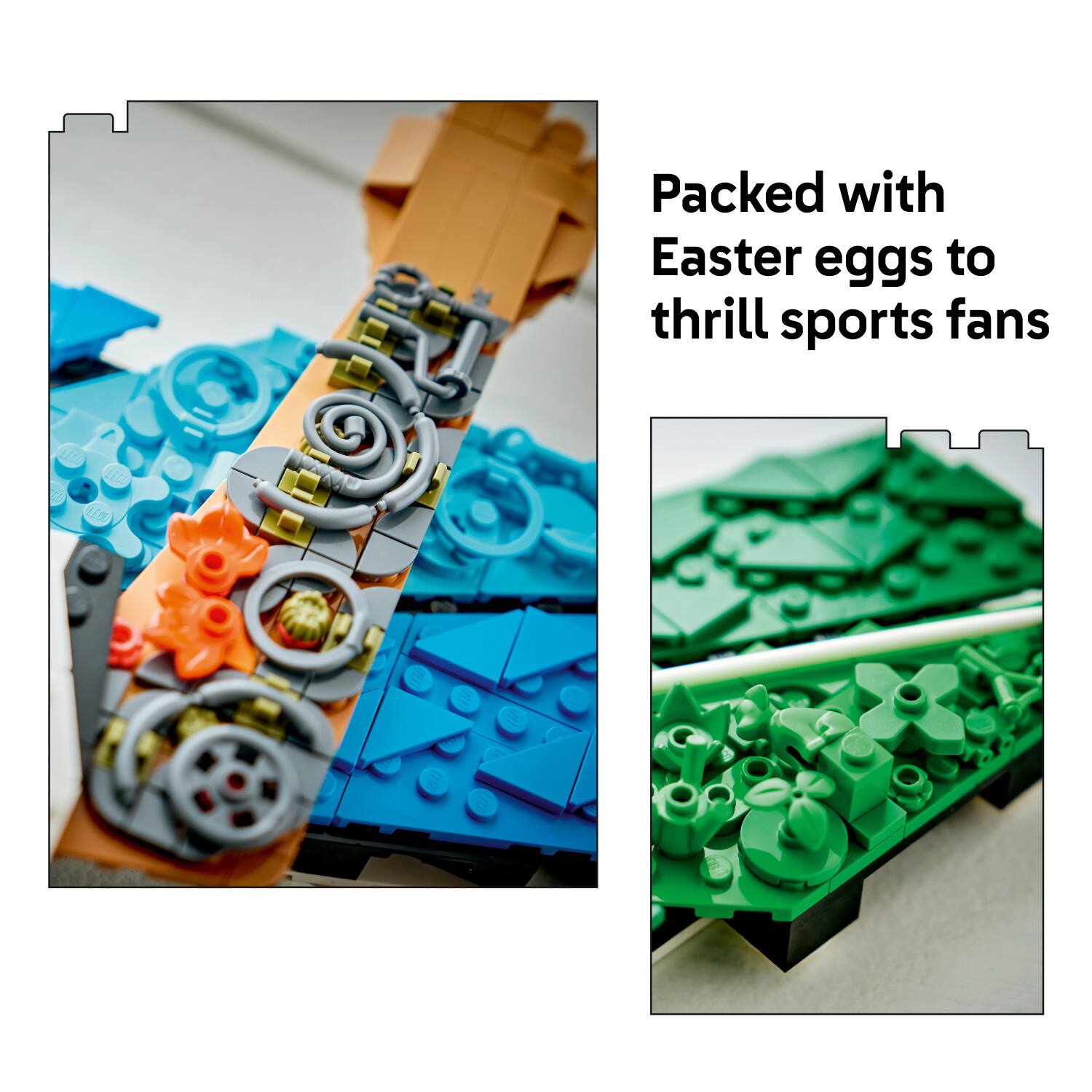Packed with Easter eggs to thrill sports fans