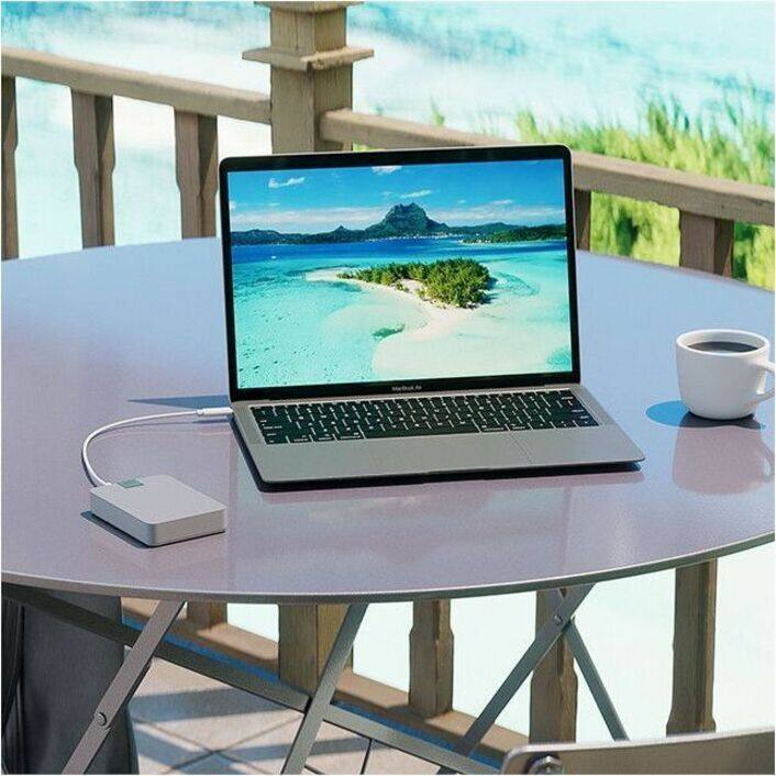 Alt View 2. Seagate - Seagate Ultra Touch STMA5000400 5 TB Portable Hard Drive - 2.5" External - Pebble Gray - USB 3.0 - 5400rpm - Pebble Gray.