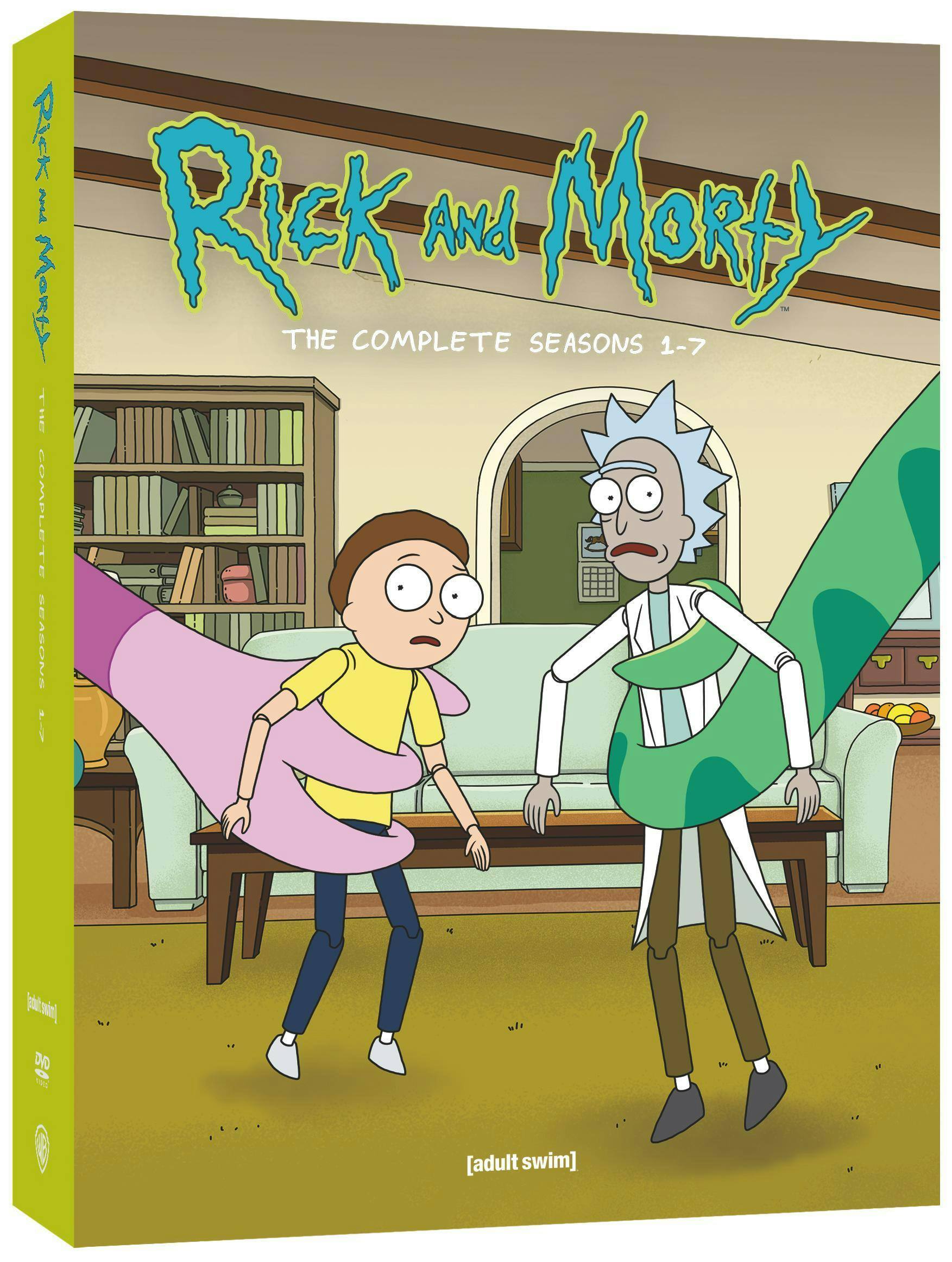Angle. Rick and Morty: Seasons 1 – 7 [DVD].