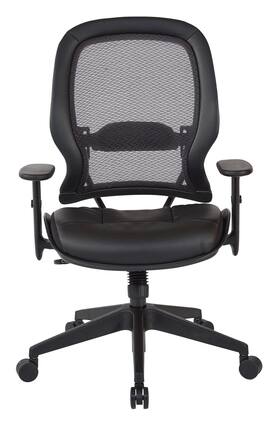 Front. Office Star Products - Executive High Back Chair - Black.