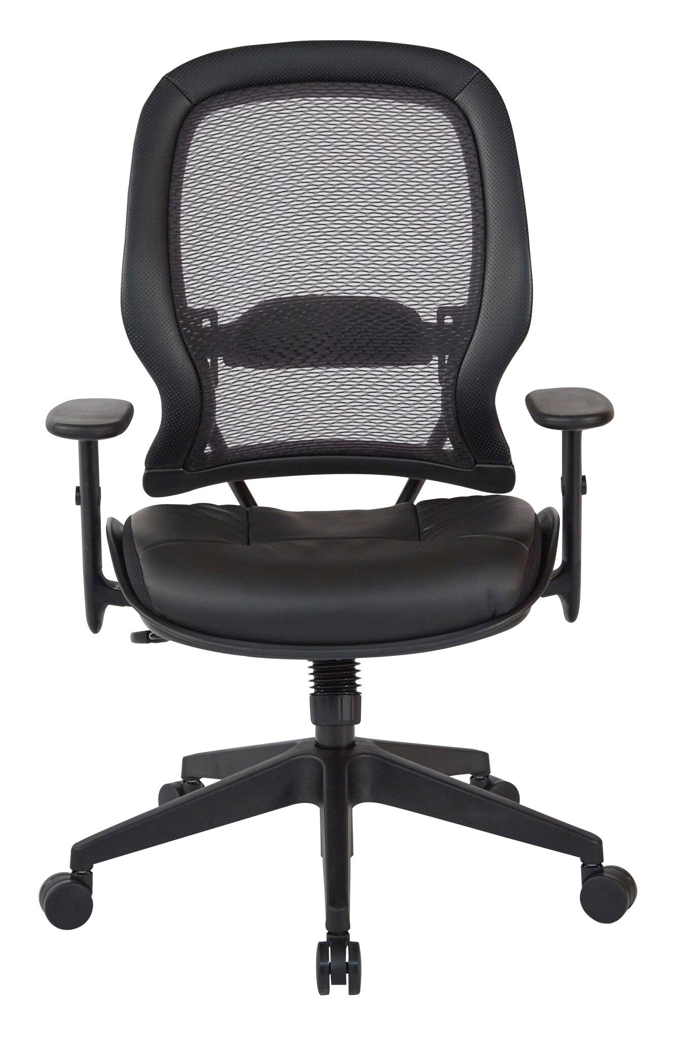 Office Star Products - Executive High Back Chair - Black