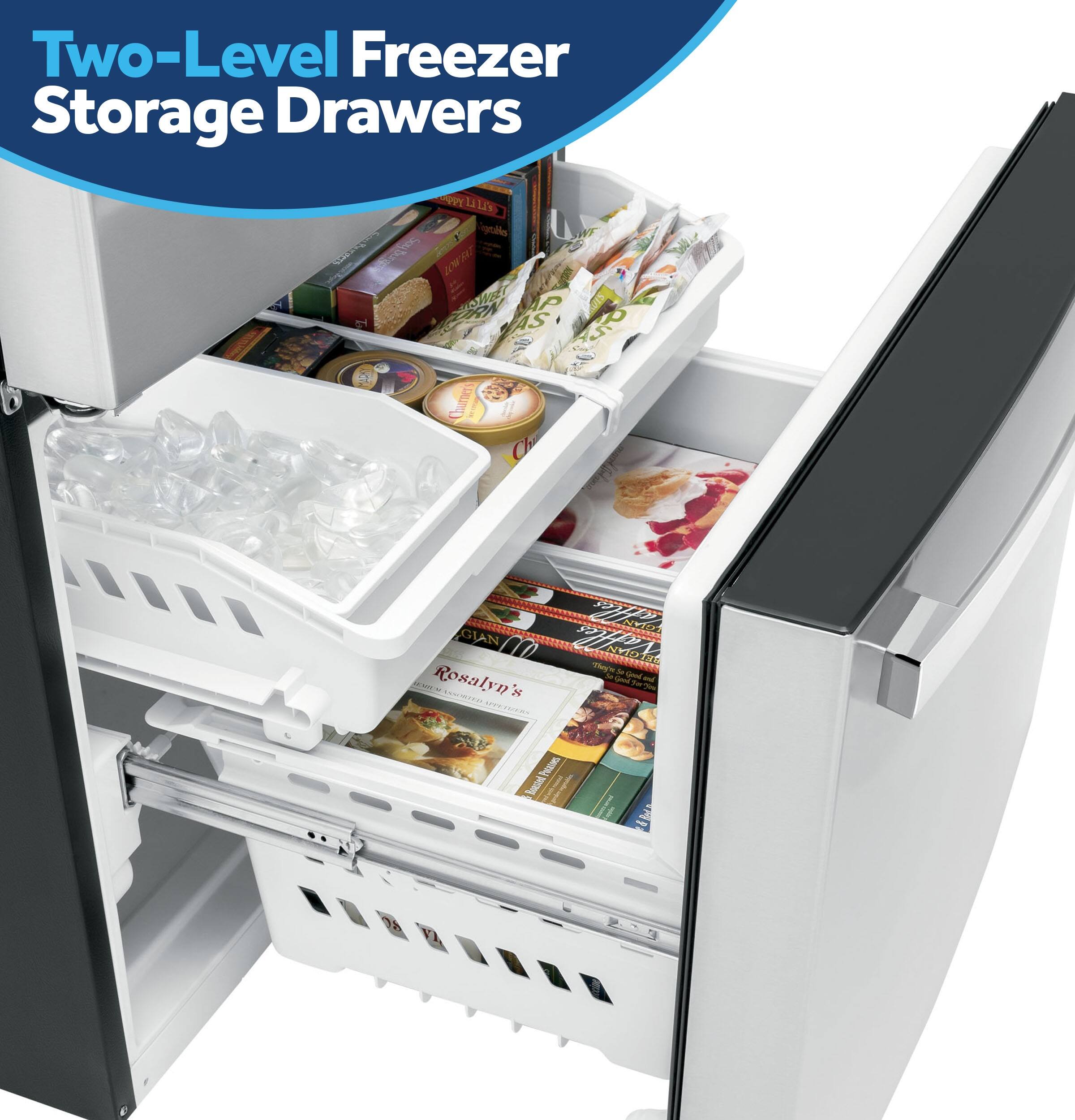 Two-Level Freezer Storage Drawers

Let's Consider this thought: Soy WEET THEN L AS OUT Churner's Chi

GIAN Caffles m Naffles They's Rosalyn's Good Good and IMAKE 's WWW.BEETS SPOCTAVES

Potatoes Roasted

8 Red