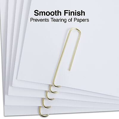 Smooth Finish  
Prevents Tearing of Papers