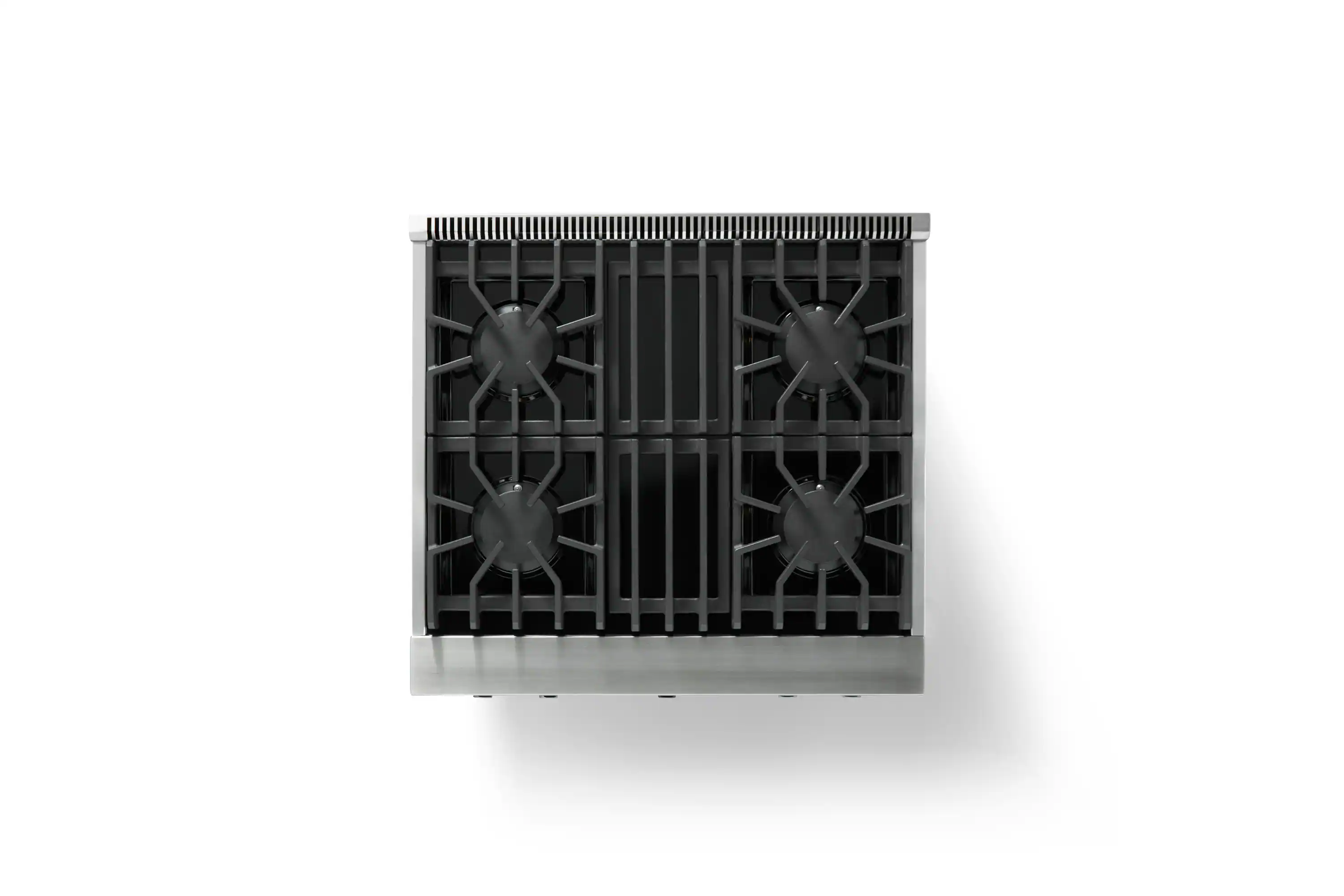 Alt View 4. Viking - 5-Series Gas Sealed Burner Range - Valentine.