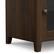 Alt View 4. Simpli Home - Cosmopolitan 48W Low TV Stand with Sliding Glass Doors - Mahogany Brown.