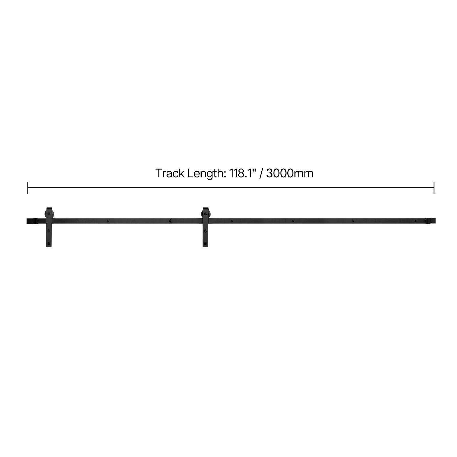 Track Length: 118.1" / 3000mm