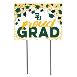 Jardine - Baylor Bears 18'' x 24'' Grad Yard Sign - White
