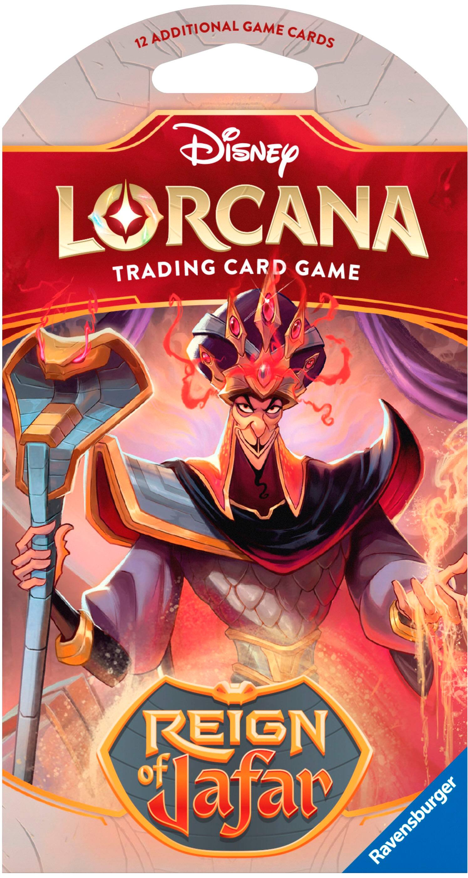 ADDITIONAL GAME 12 CARDS Disney LO ORCANA TRADING CARD GAME REIGN of JAFAR Ravensburger
