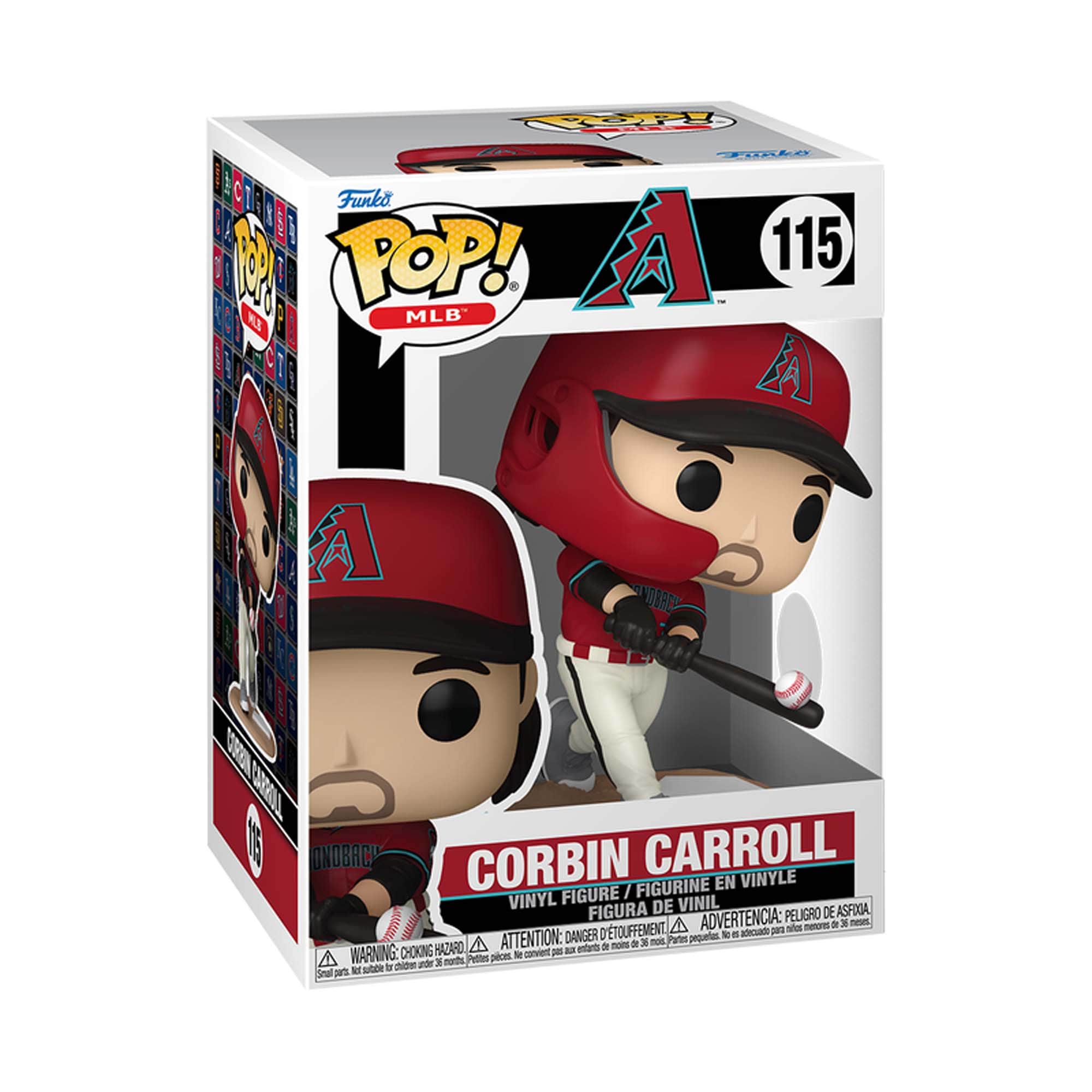 Arizona Diamondbacks Corbin Carroll Funko Pop! Vinyl Figure - Multicolor