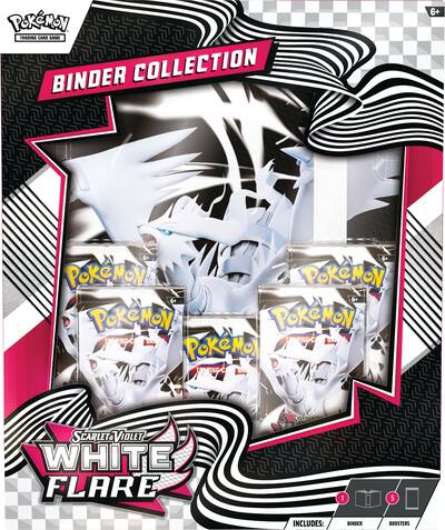 Pokmon Trading Card Game: Scarlet & Violet White Flare Binder Collection 10-10039-119 - Best Buy Pokmon Trading Card Game: Scarlet & Violet White Flare Binder Collection 10-10039-119 - Best Buy