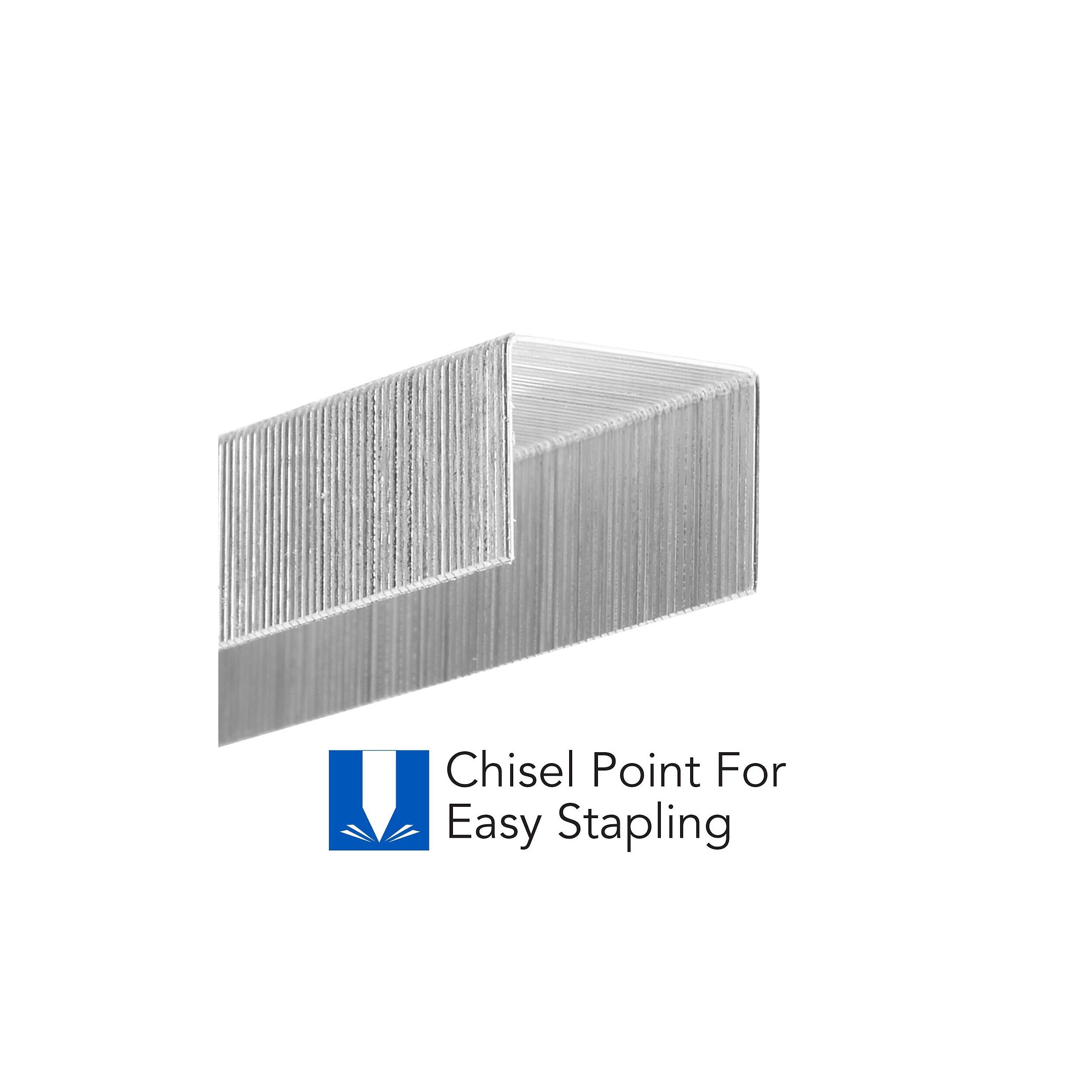 Chisel Point For Easy Stapling