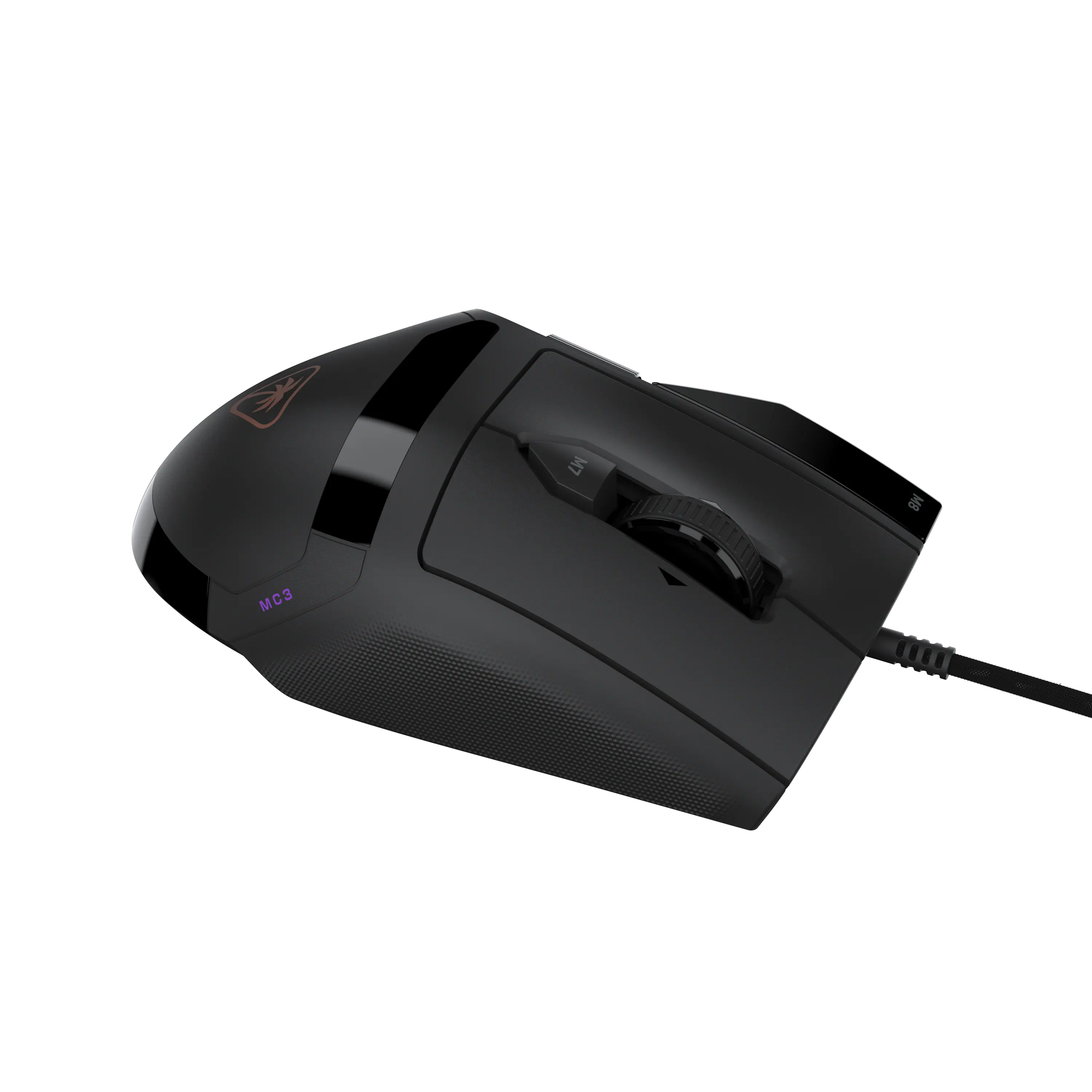 Back. Turtle Beach - Command Series MC3 Wired Gaming Mouse - Black.