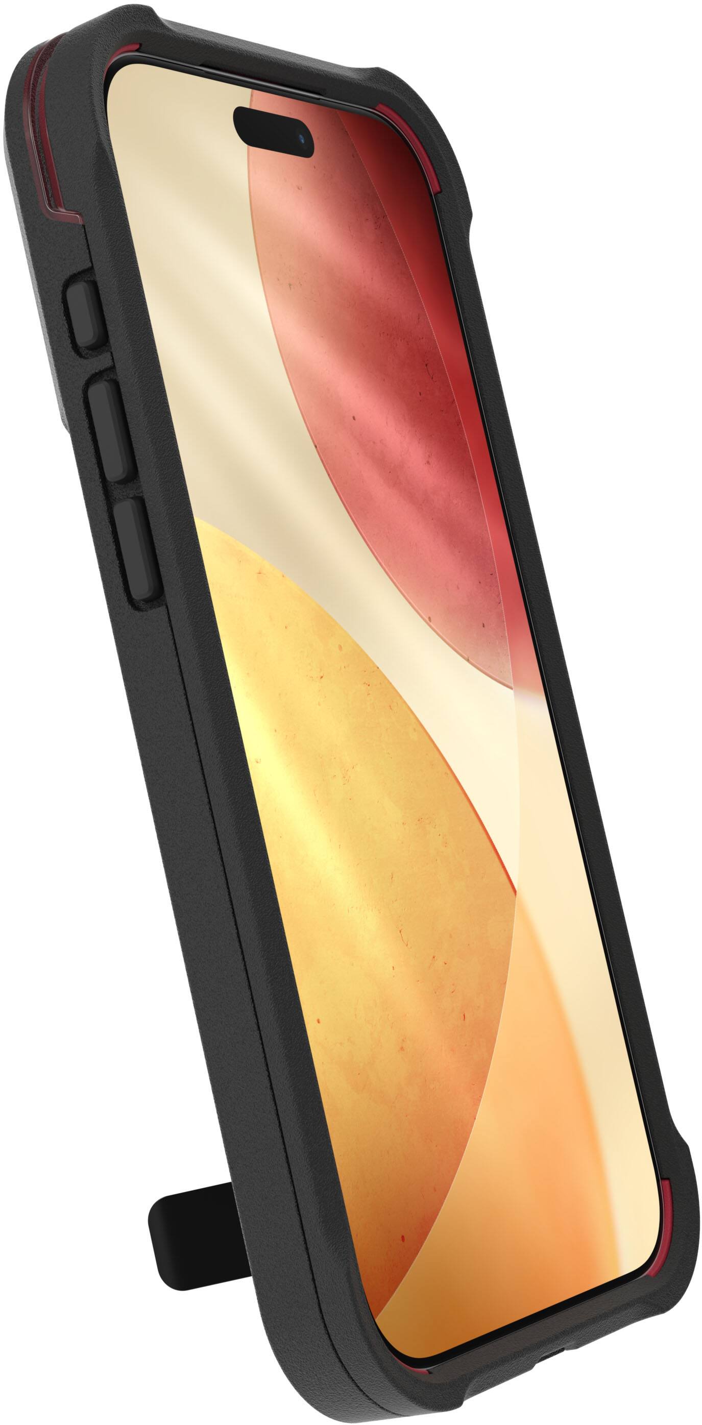 Alt View 18. ZAGG - Rainier Snap with Kickstand for Apple iPhone 17 Pro Max - Smoke Black.
