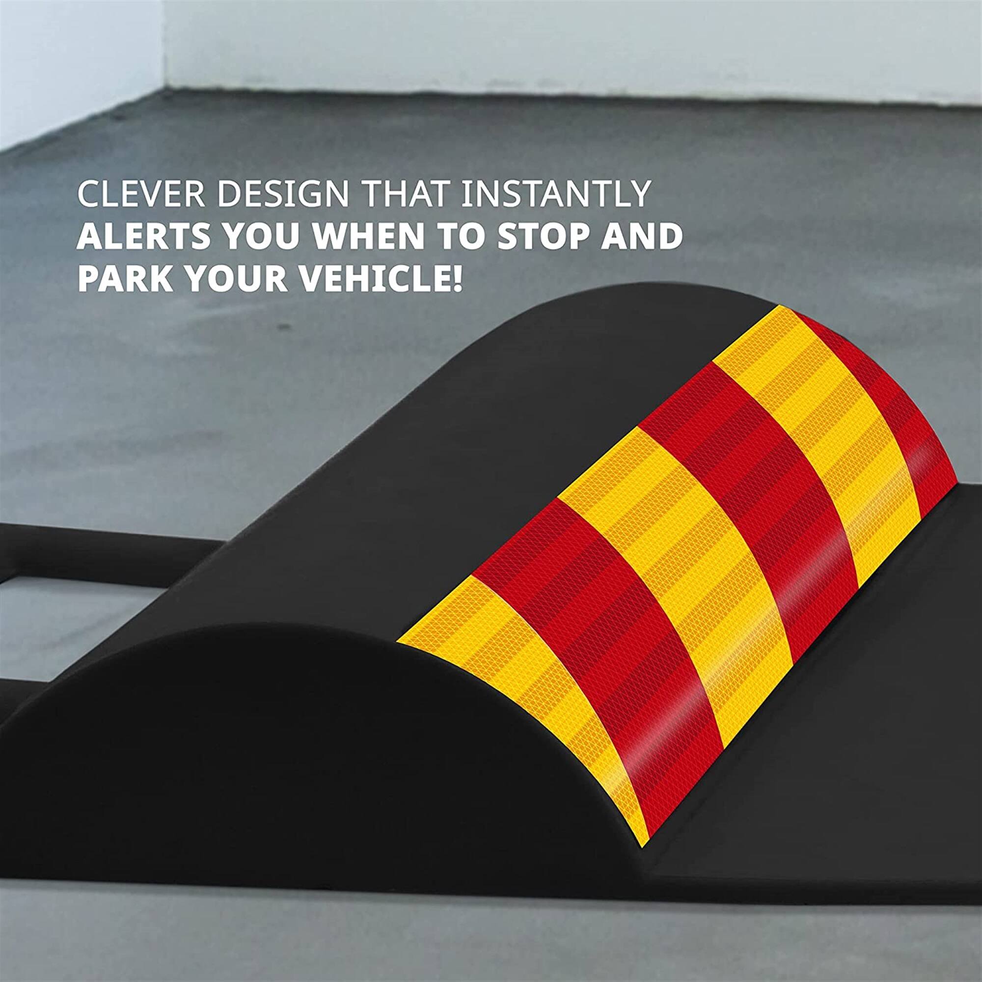 CLEVER DESIGN THAT INSTANTLY ALERTS YOU WHEN TO STOP AND PARK YOUR VEHICLE!