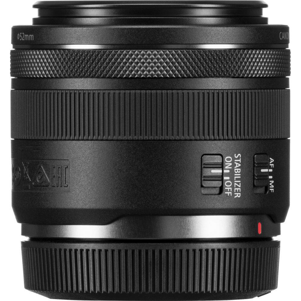 52mm CANON EF 50mm f/1.8 STM - STABILIZER AF - ON/OFF