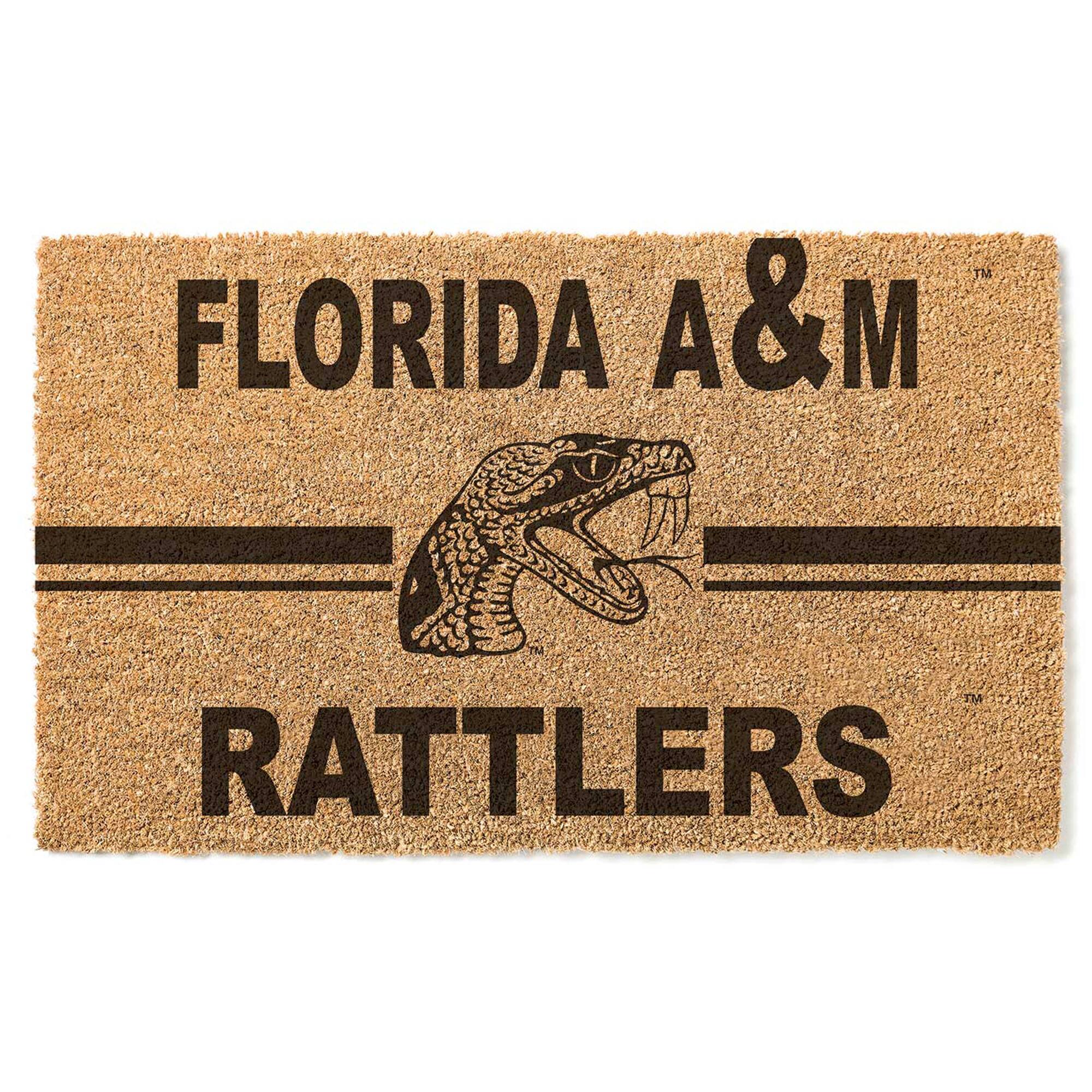 Florida A&M Rattlers 18" x 30" Team Logo Doormat