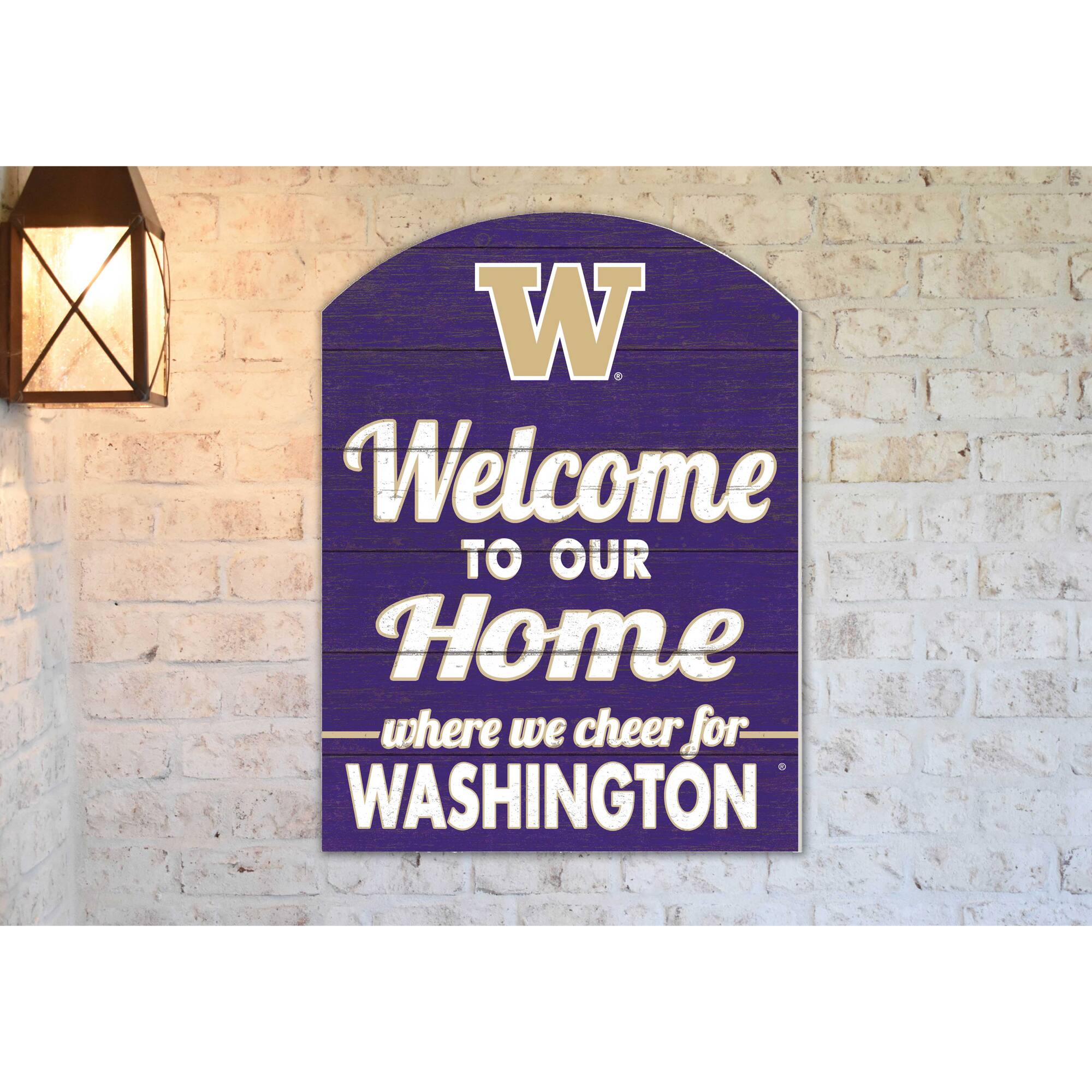 W  
Welcome to our Home  
where we cheer for  
WASHINGTON