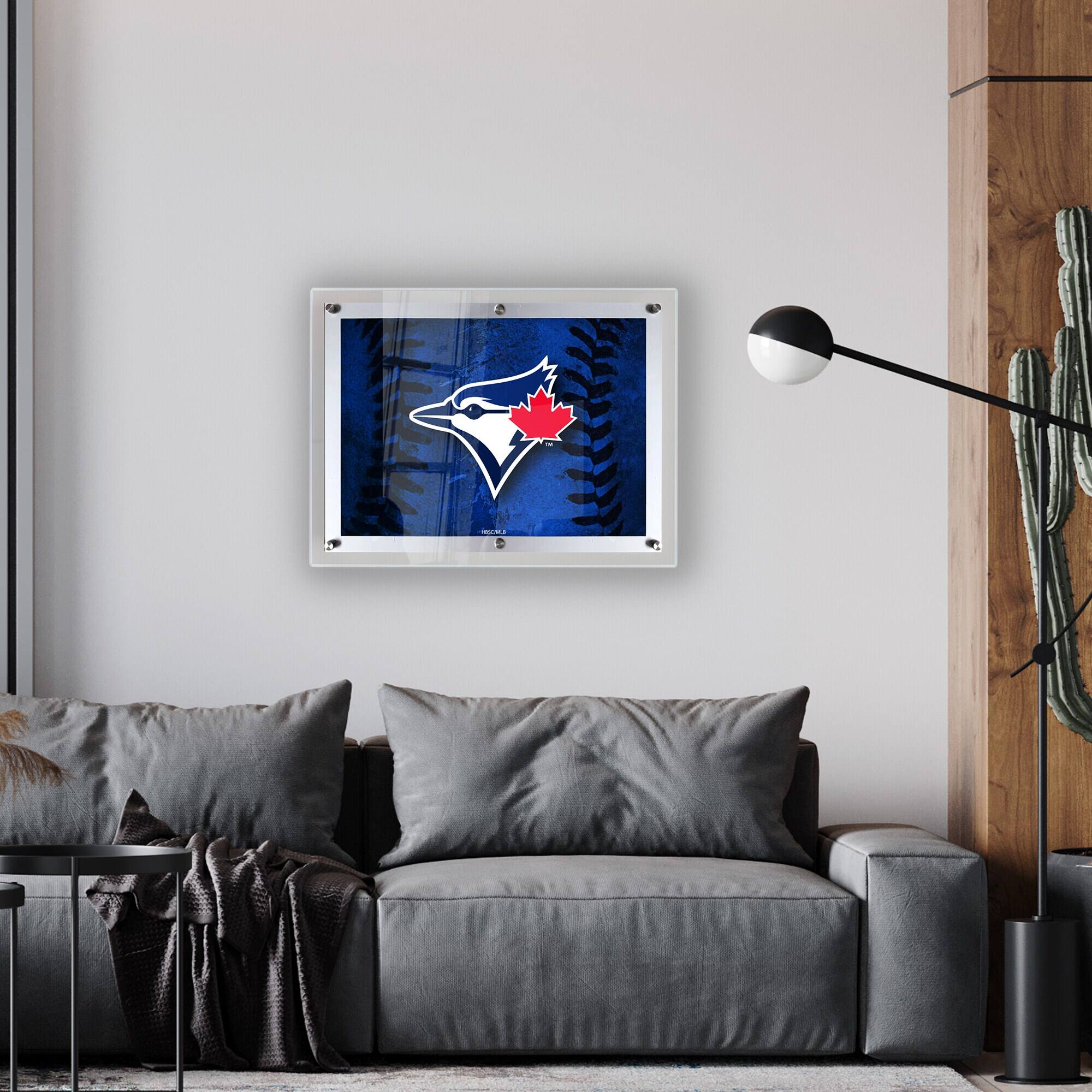Alt View 1. Holland Bar Stool Co. - Toronto Blue Jays 19" x 14.5" Backlit LED Sign - Multicolor.