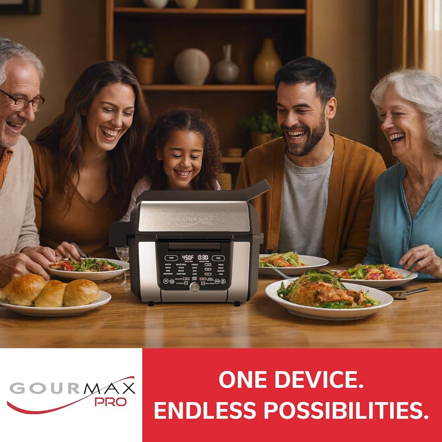 COURSAX RIO - 45DF DE:D

GOURMAX PRO

ONE DEVICE. ENDLESS POSSIBILITIES.