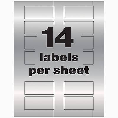 14 labels per sheet