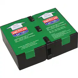 ABC - RBC123 UPS Repacement Battery for APC - 7000 mAh - 12 V DC - Lead Acid - Maintenance-free/Sealed - Hot Pluggable