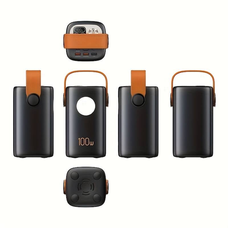 INSE Large Capacity 60000mAh with Carrying Handle, Rechargeable