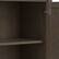 Alt View 13. Simpli Home - Ela Wide Storage Cabinet - Smoky Brown.