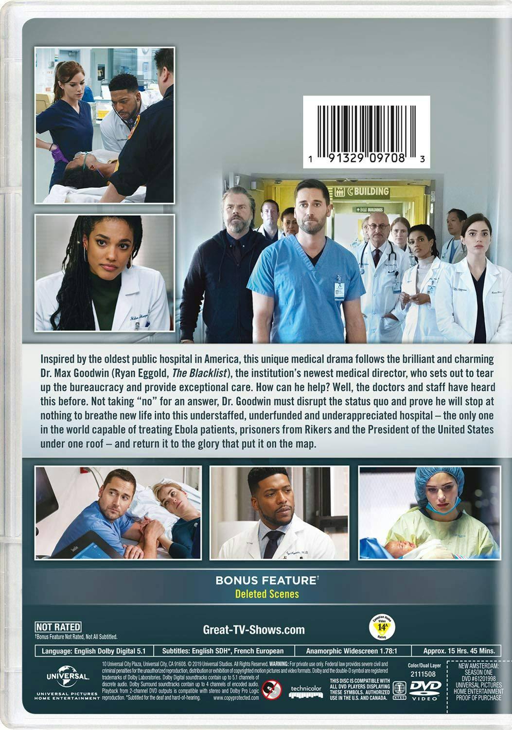 Angle. New Amsterdam: Season One [DVD].
