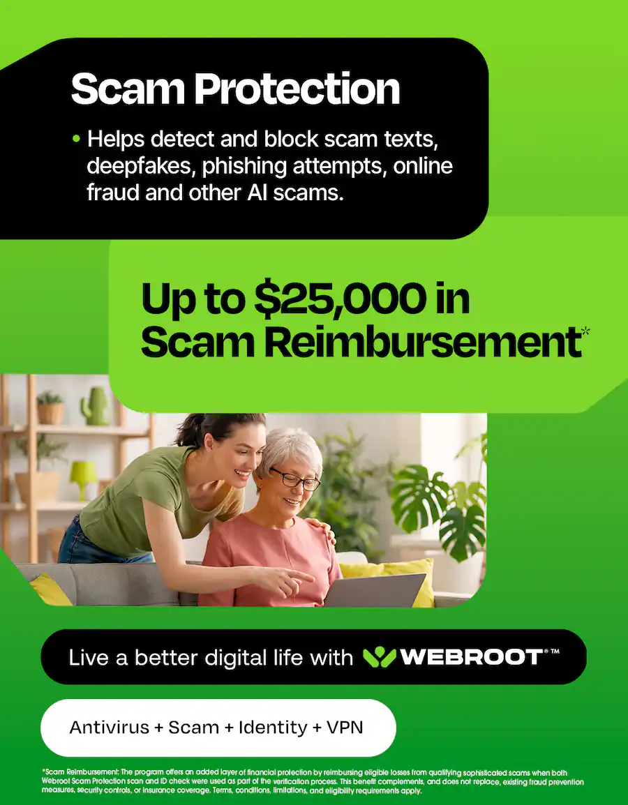 Webroot Ransomware Protection Webroot Smart Protection (1 Device) with Allstate Identity Protection ...