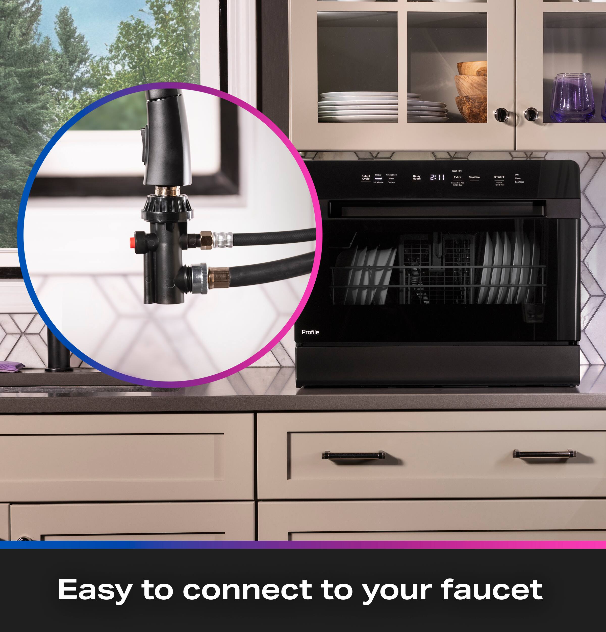Easy to connect to your faucet