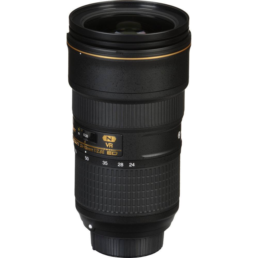 f - 0.38 Z E VR 24-70mm 1:2.8E ED 50 35 28 24